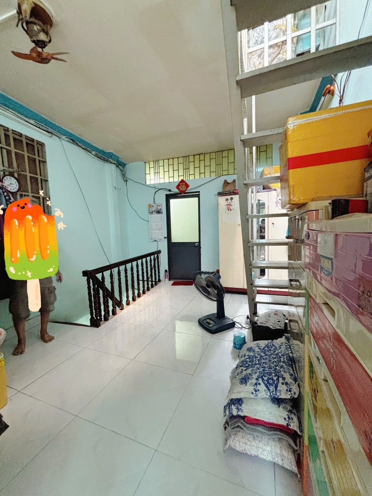 Bán nhà hẻm ngay đường Văn Thân Q6, sổ nở hậu hơn 4M tài lộc, DT 32 m2, Nhà 3 tầng vào ở ngay.